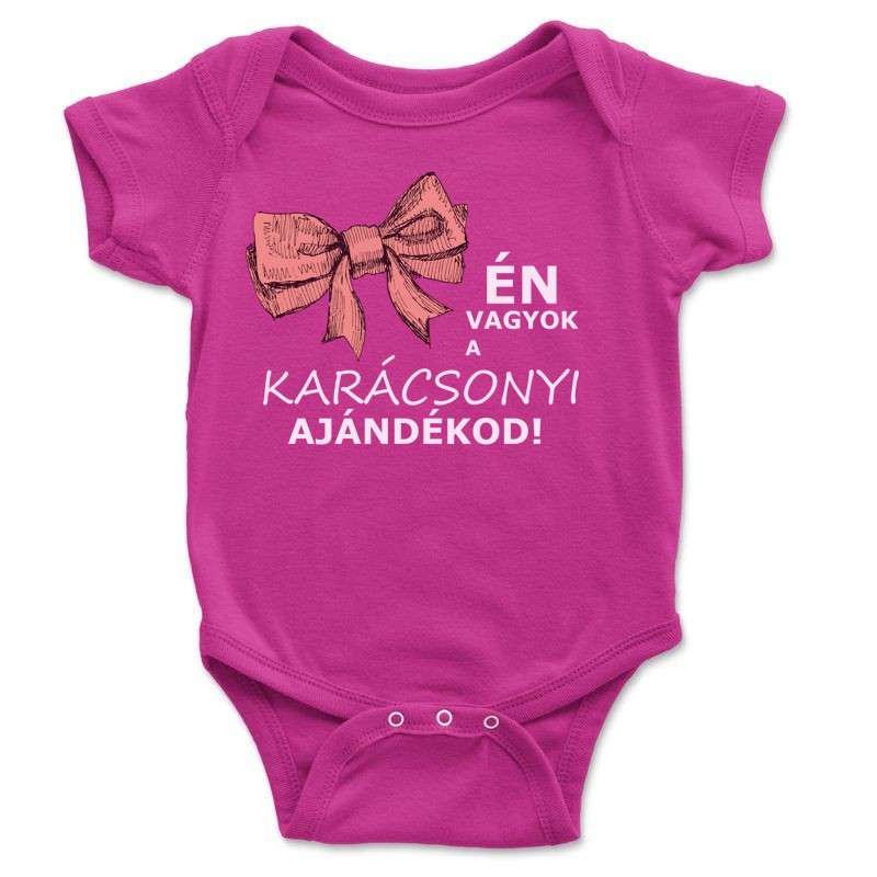 Baba body Karácsonyi ajándék - kislány