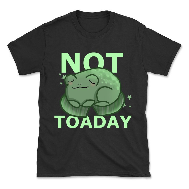 Férfi póló Not toad-day