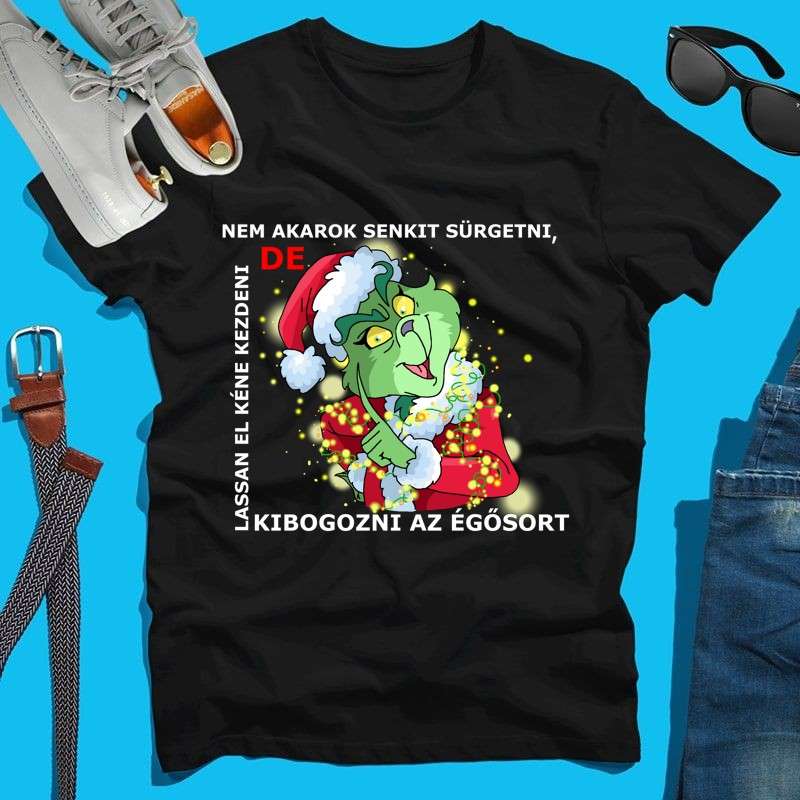Férfi póló Nem akarok senkit sürgetni, de