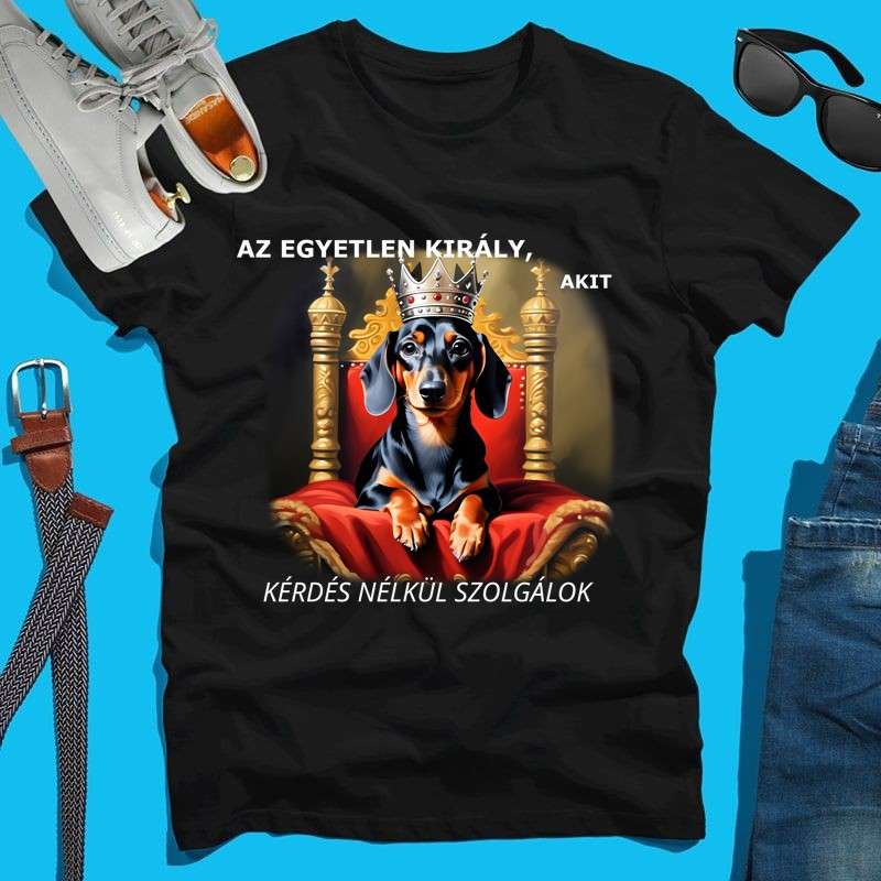 Férfi póló Az egyetlen király