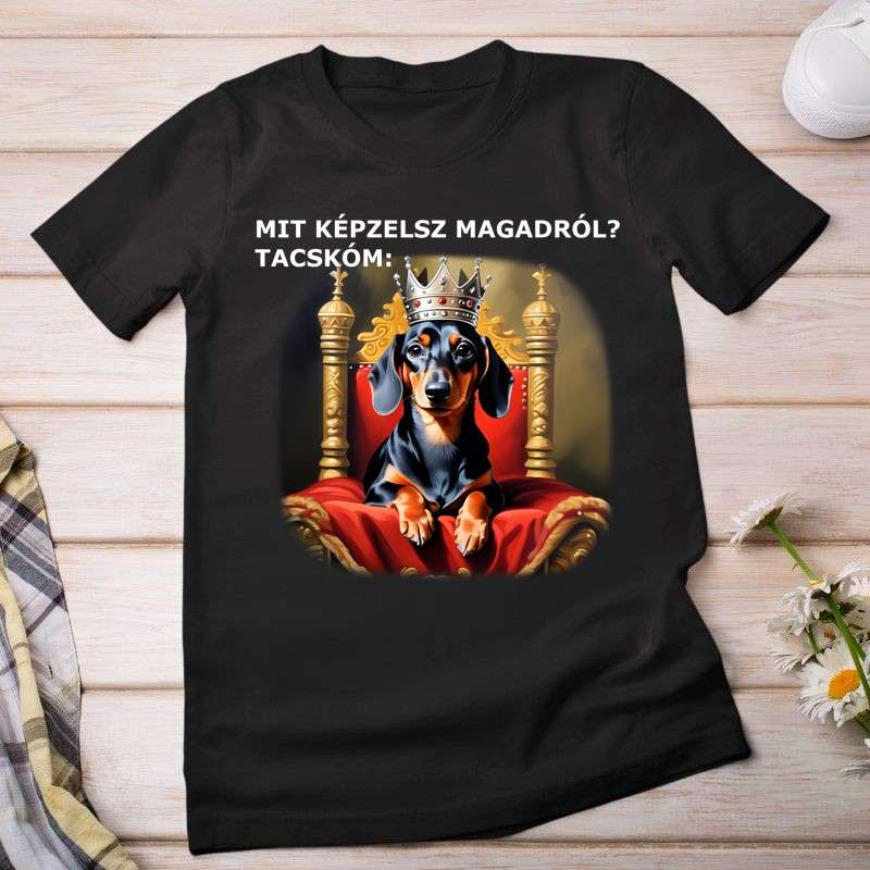 Női póló Mit képzelsz magadról (mém)