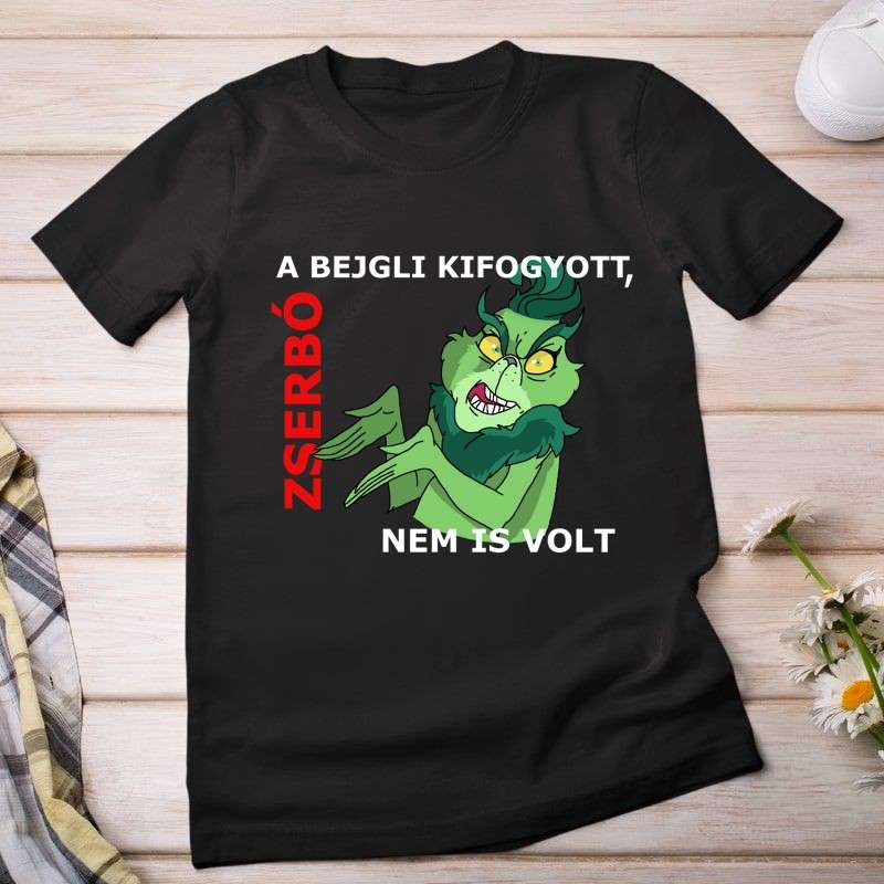 Női póló A bejgli kifogyott, zserbó nem is volt