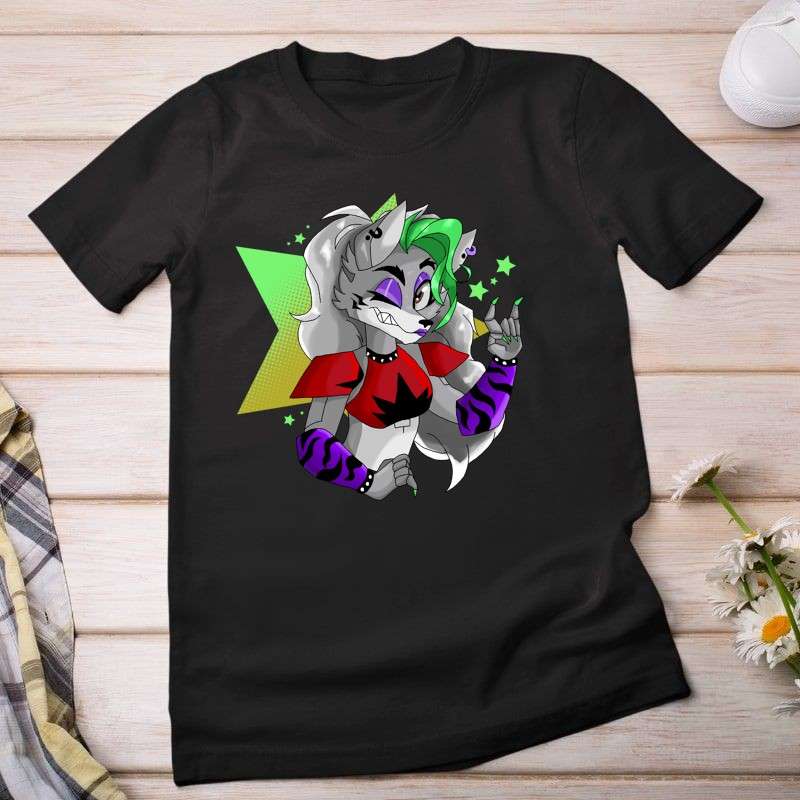 Női póló Roxanne wolf FNAF