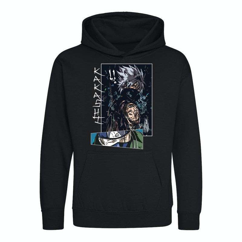 Gyerek kapucnis pulcsi Kakashi Hatake