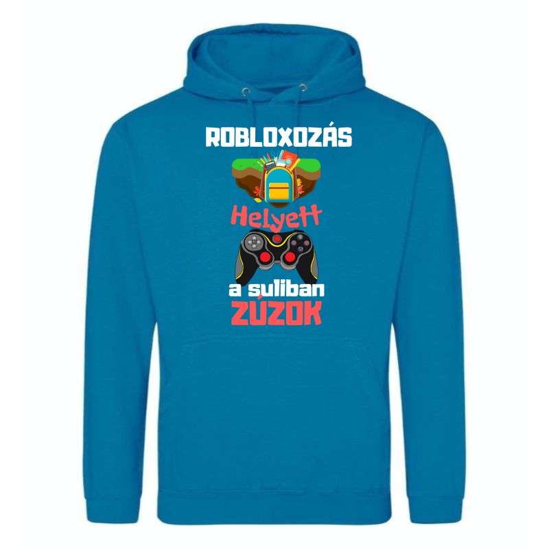 Férfi Kapucnis Pulcsi Roblox HELYETT
