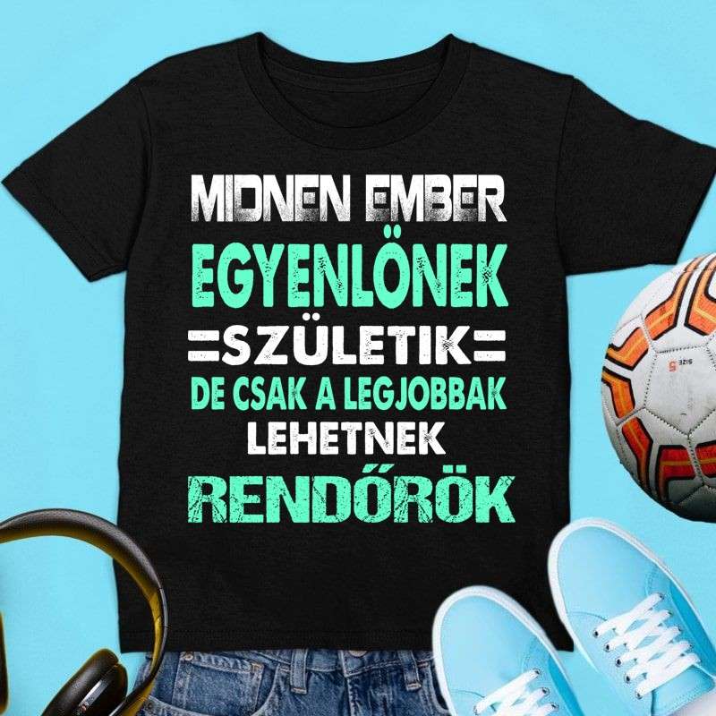Gyerek póló RENDŐRÖK