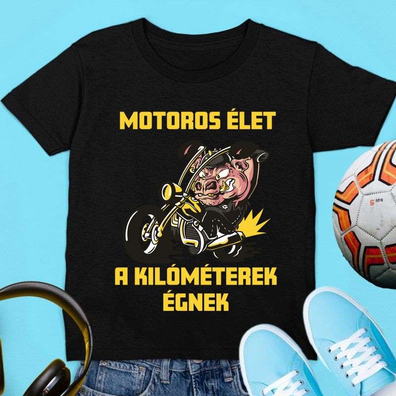 Gyerek póló Motoros élet