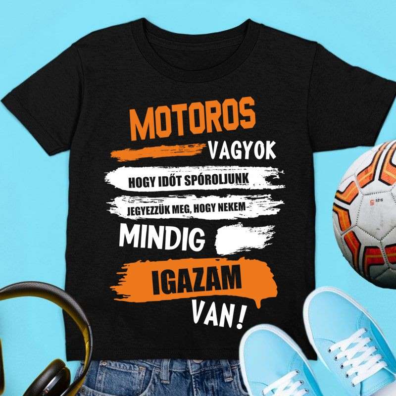 Gyerek póló MOTOROS
