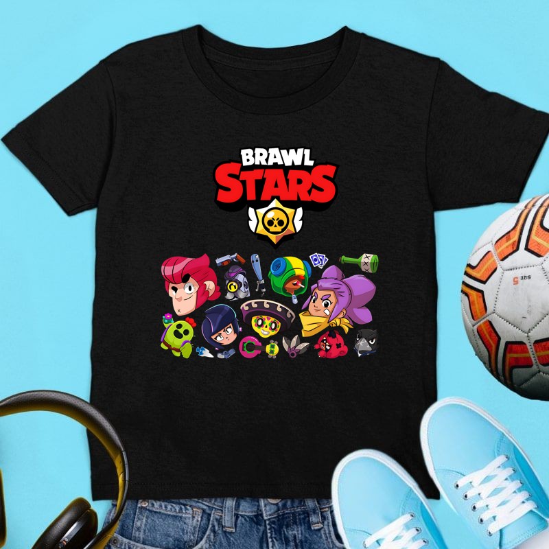 Gyerek póló Brawl stars karakterek