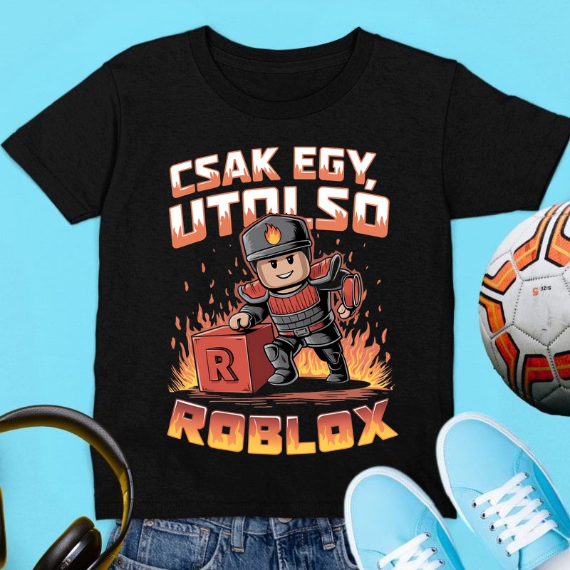 Gyerek póló CSak egy utolsó roblox