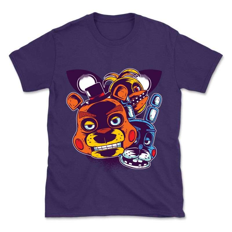 Gyerek póló Freddy five nights