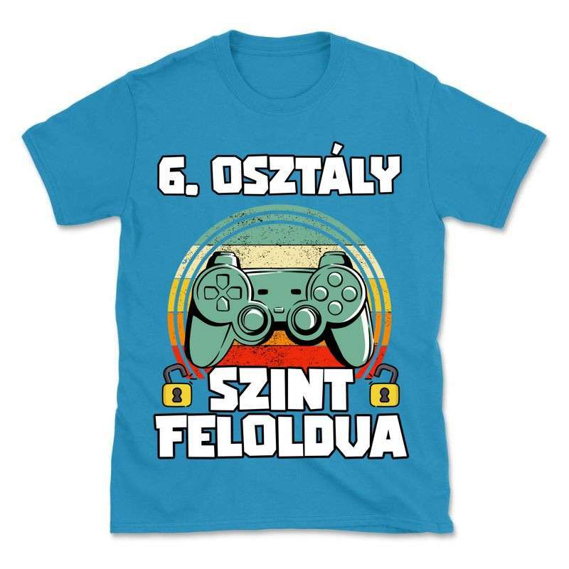 Gyerek póló 6. osztály szint feloldva