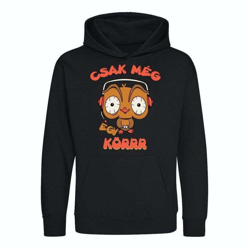 Gyerek kapucnis pulcsi CSAK MÉG EGY KÖR