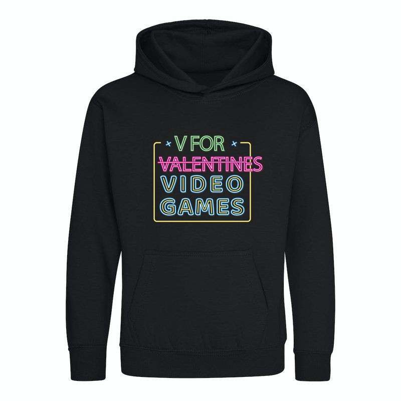 Gyerek kapucnis pulcsi V For Video  games