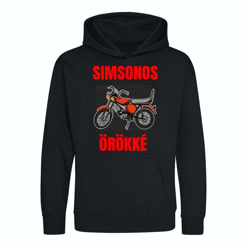 Gyerek kapucnis pulcsi Simsonos örökké