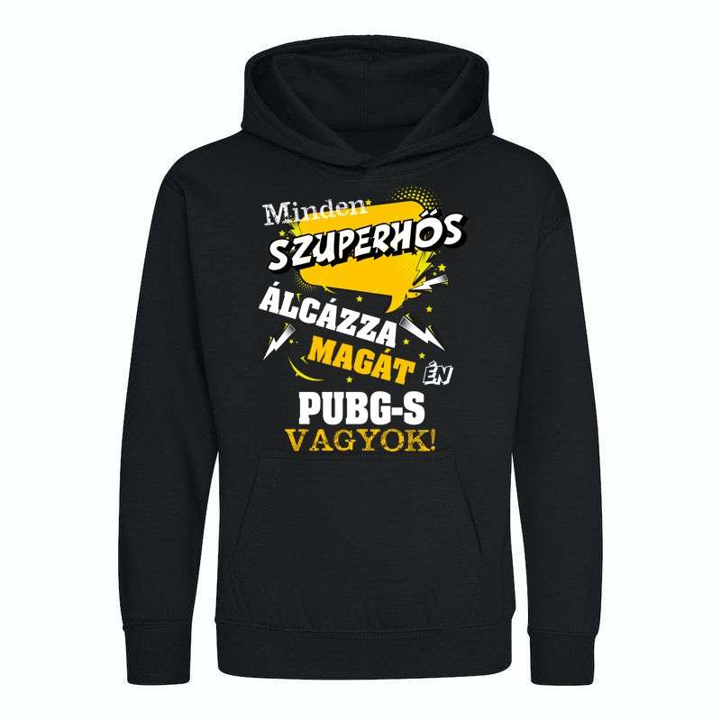 Gyerek kapucnis pulcsi PUBG