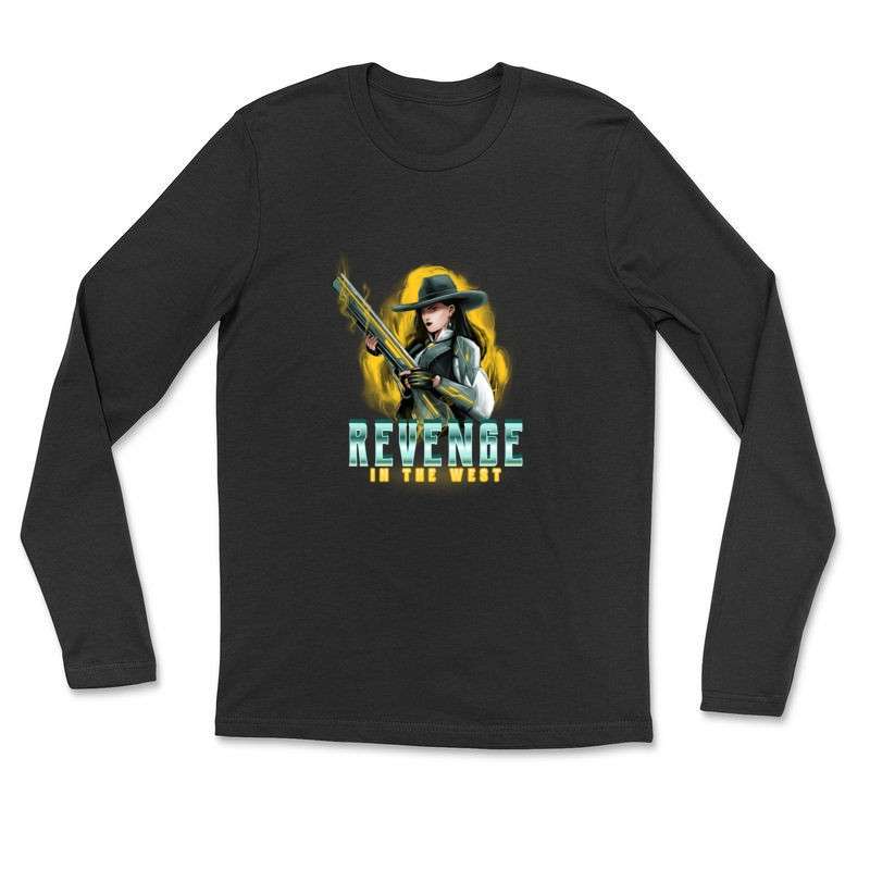 Hosszú ujjú póló (unisex) Revenge in the wast