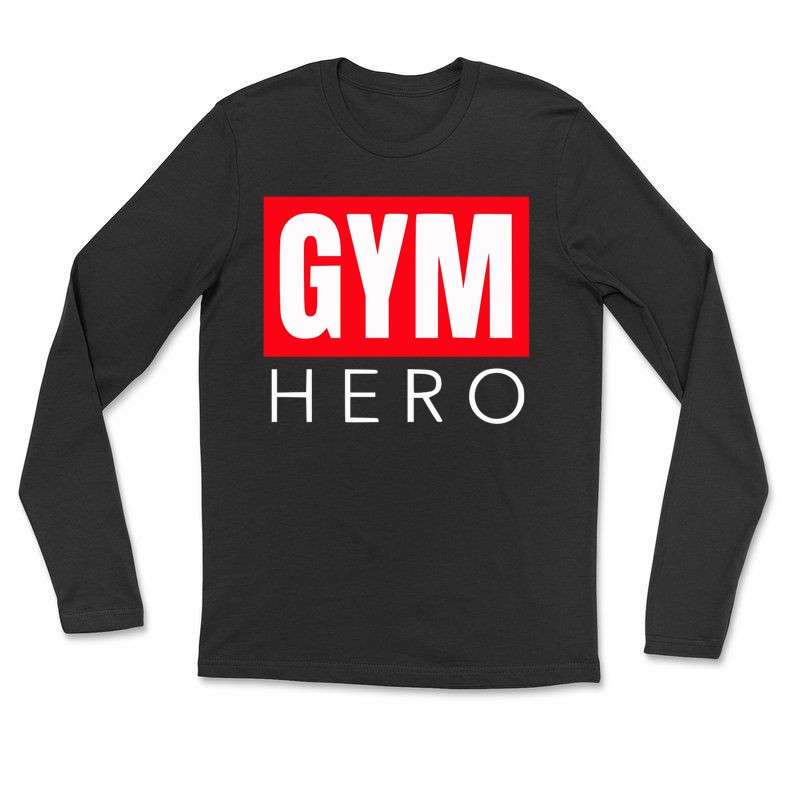 Hosszú ujjú póló (unisex) GYM HERO
