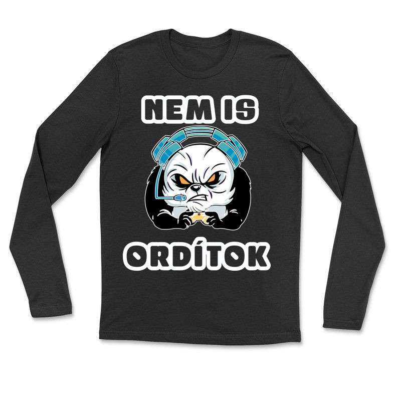 Gyerek hosszú ujjú póló Nem is ordítok