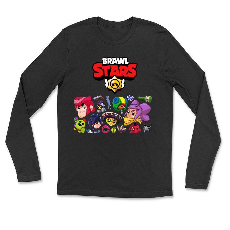 Gyerek hosszú ujjú póló Brawl stars karakterek