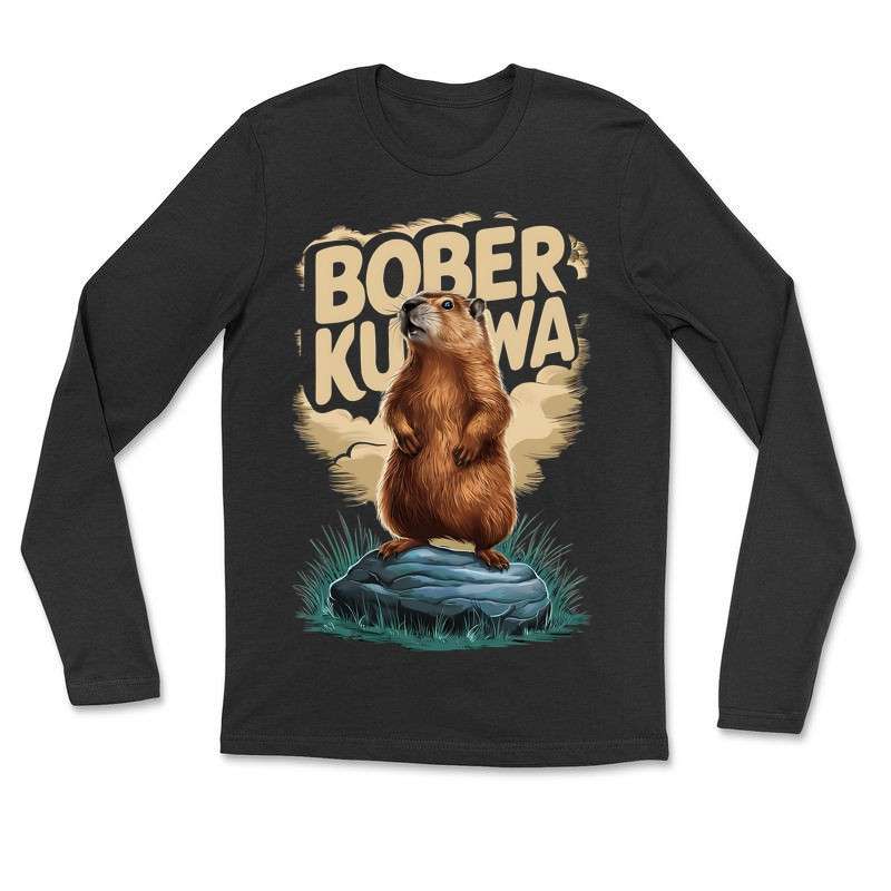 Gyerek hosszú ujjú póló Bober kurwa