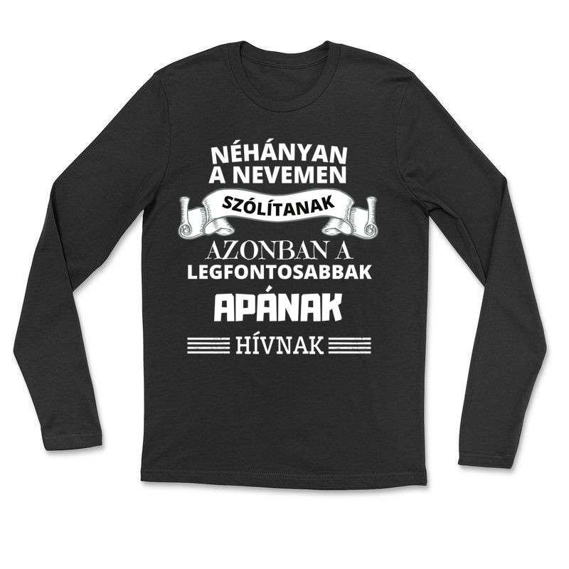 Gyerek hosszú ujjú póló Néhányan apa