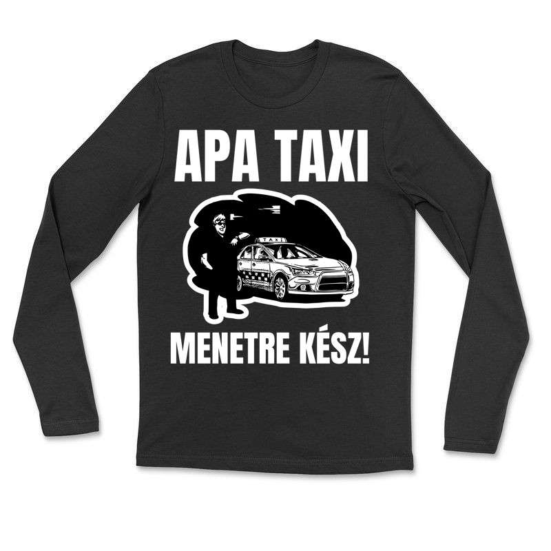 Gyerek hosszú ujjú póló APA TAXI
