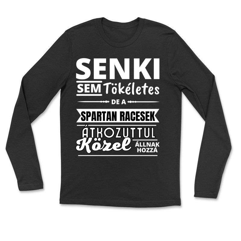 Gyerek hosszú ujjú póló SENKI SEM TÖKÉLETES DE  SPARTAN RACESEK