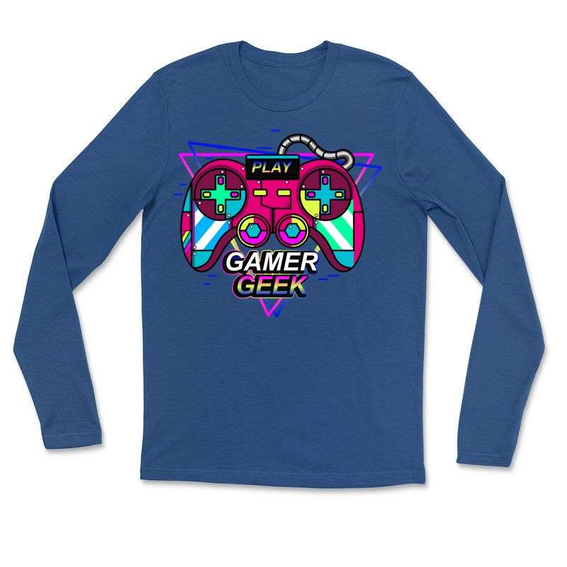 Gyerek hosszú ujjú póló Gamer geek