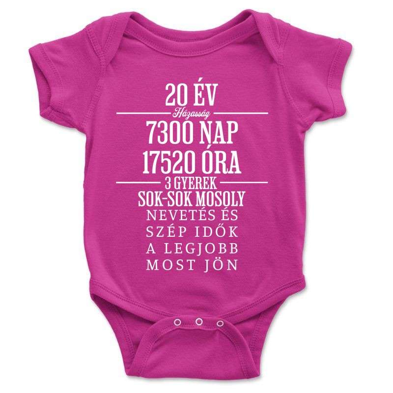 Baba body 20 év házasság