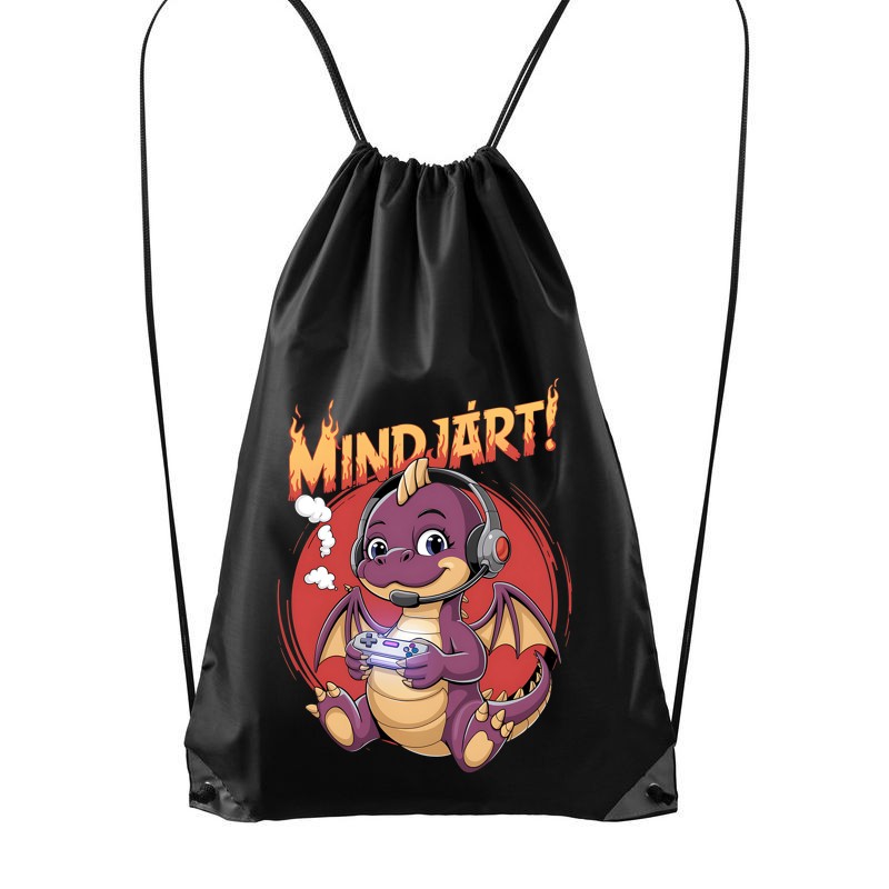 Hátizsák Mindjárt gamer sárkány