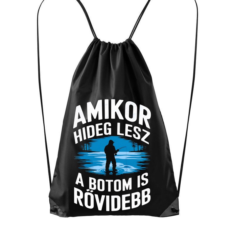 Hátizsák Amikor hideg lesz a botom is rövidebb