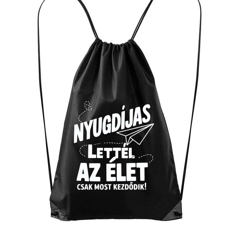 Hátizsák Nyugdíjas lettél az élet most kezdődik
