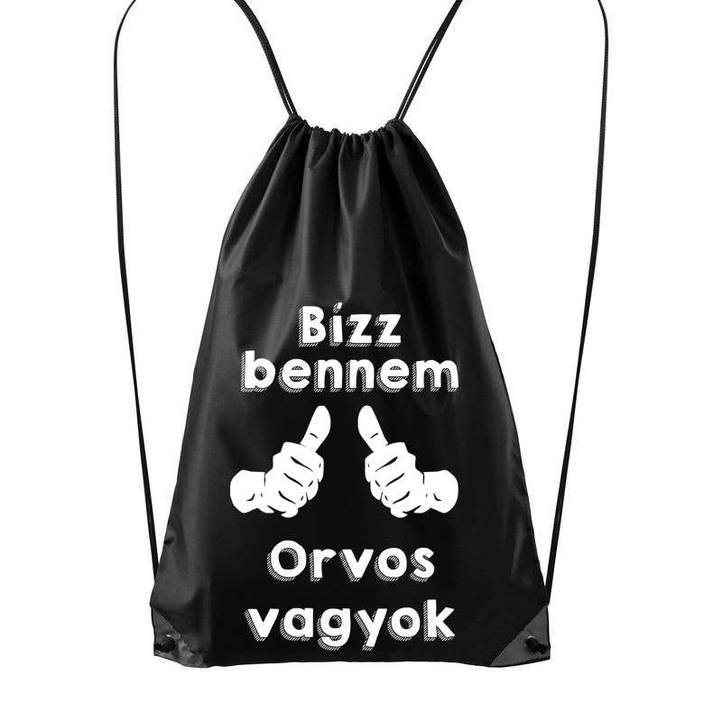 Hátizsák Bízz bennem orvos vagyok