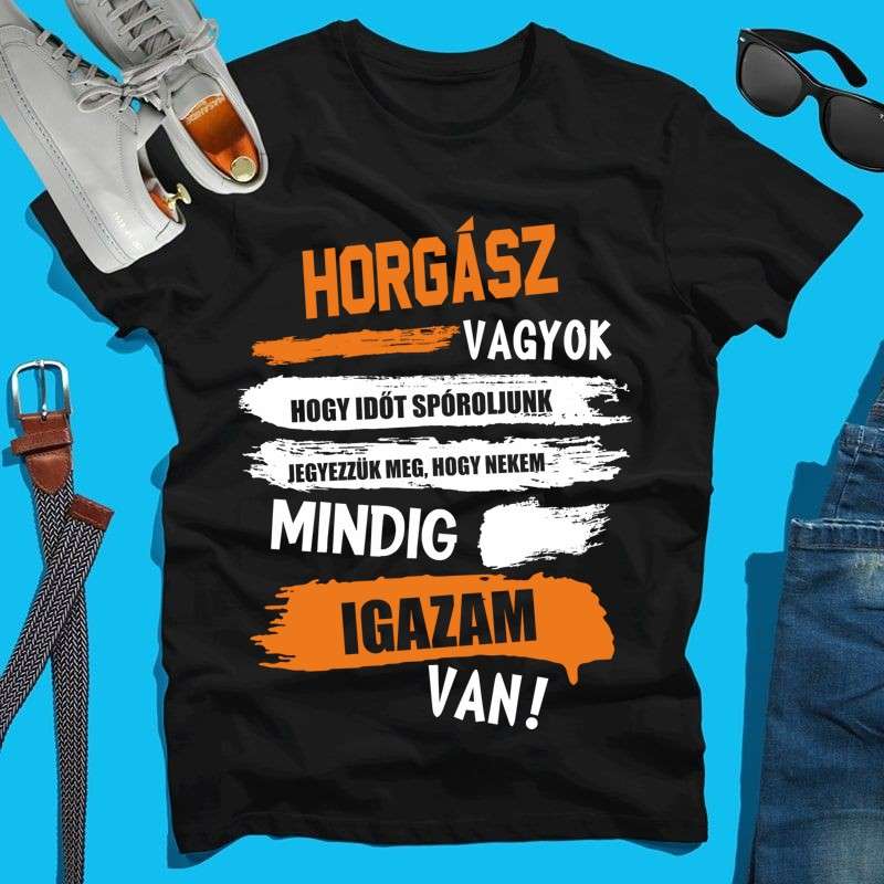 Férfi póló HORGÁSZ
