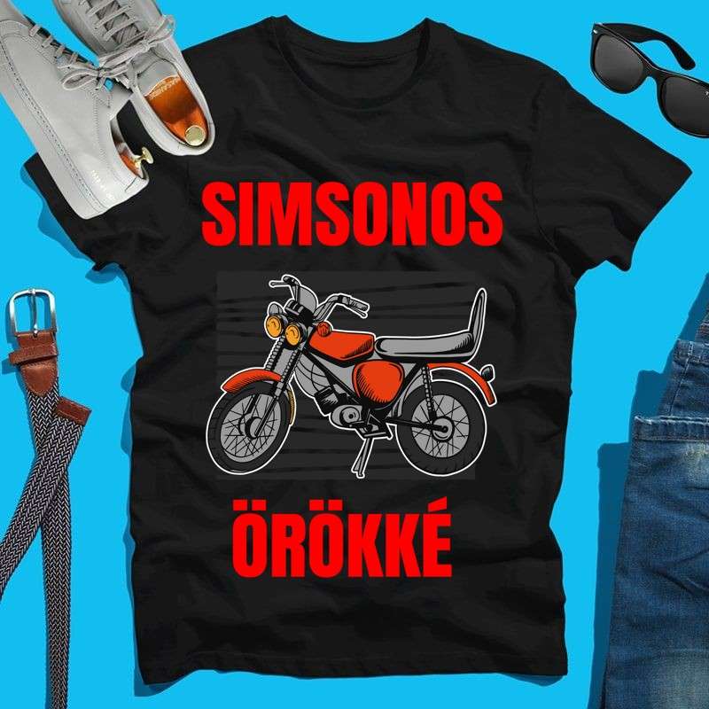 Férfi póló Simsonos örökké