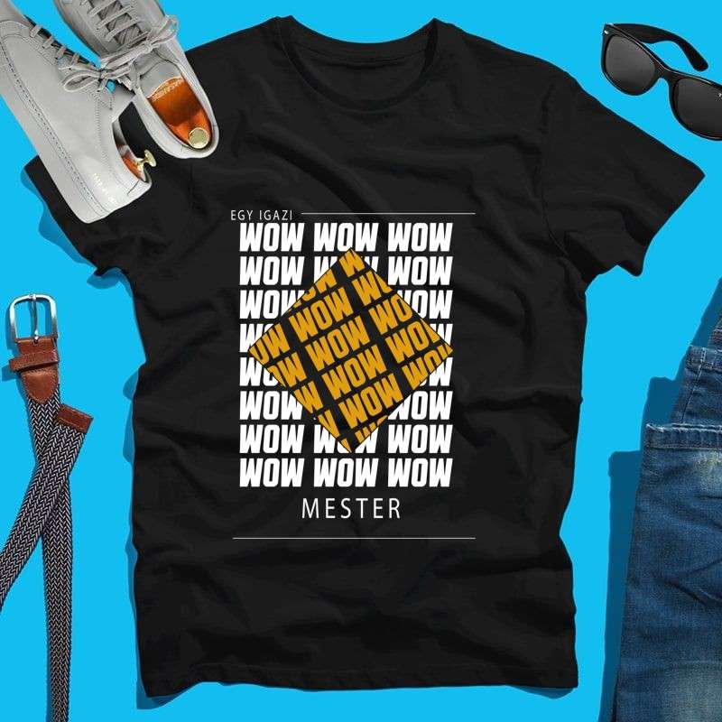 Férfi póló wow mester
