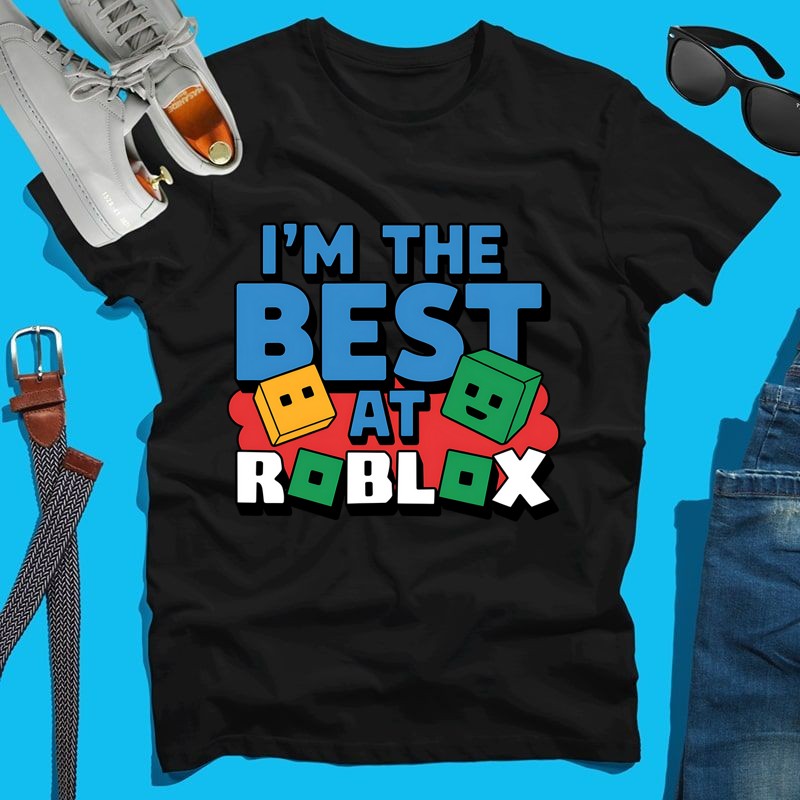 Férfi póló i'm the best at roblox