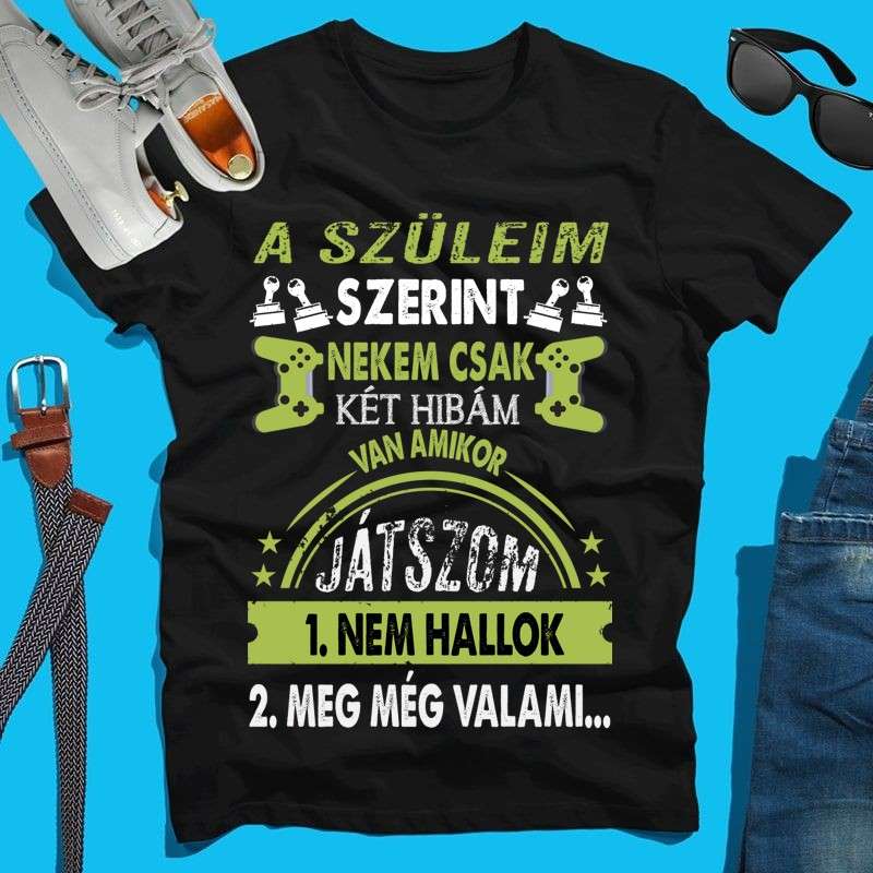 Férfi póló A szüleim szerint