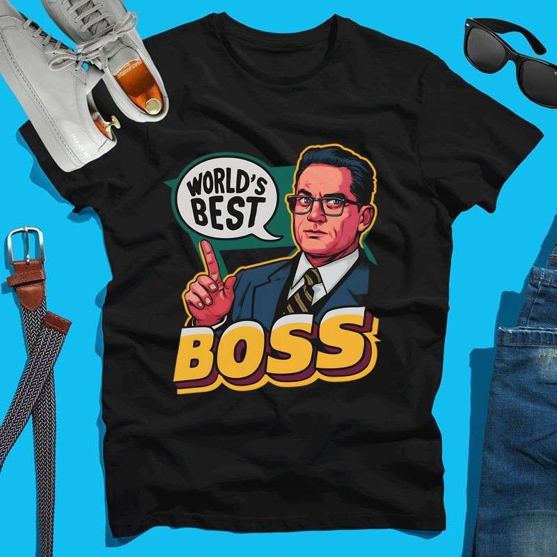 Férfi póló Best Boss