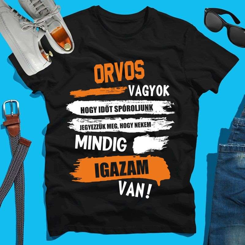 Férfi póló ORVOS