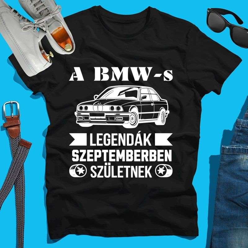 Férfi póló Bmw legendák