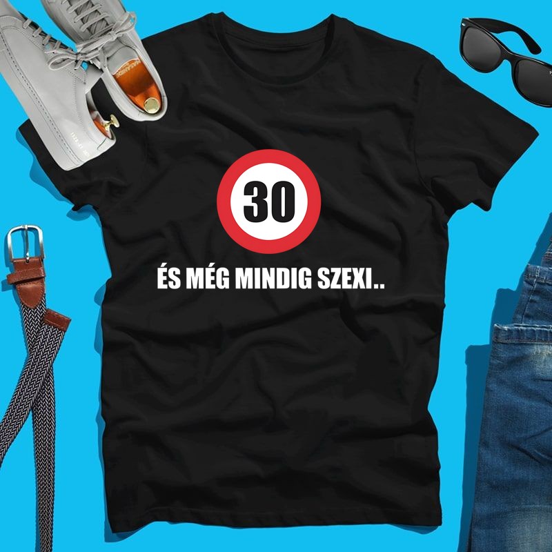 Férfi póló és még mindig szexi