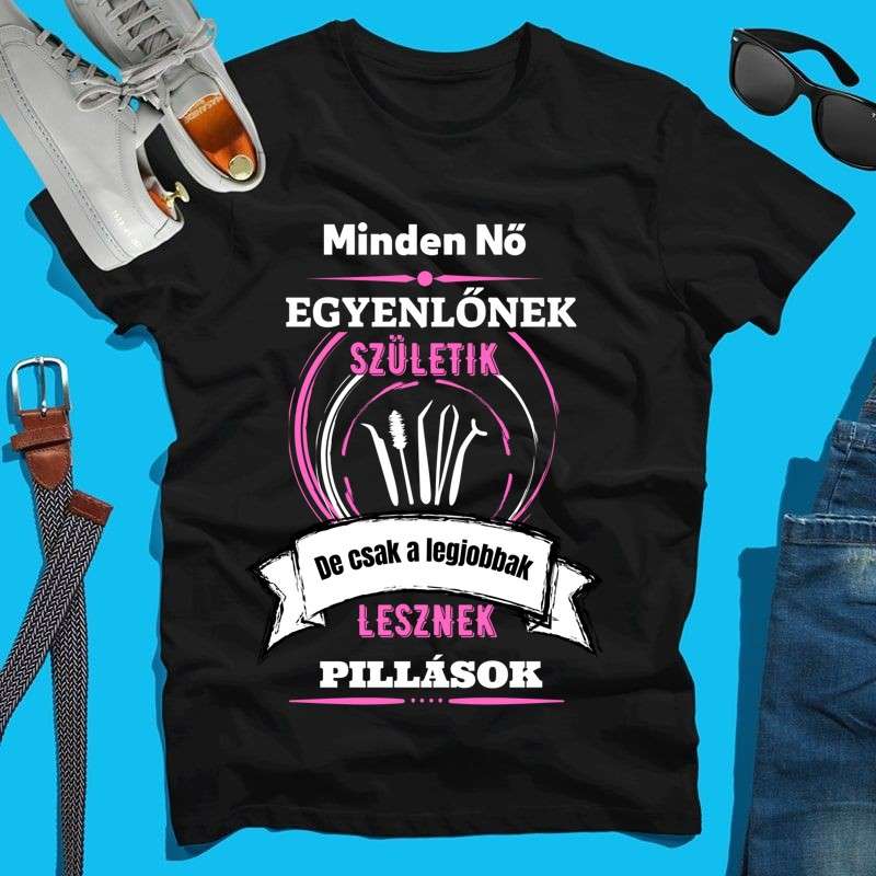 Férfi póló A legjobbak lesznek pillások