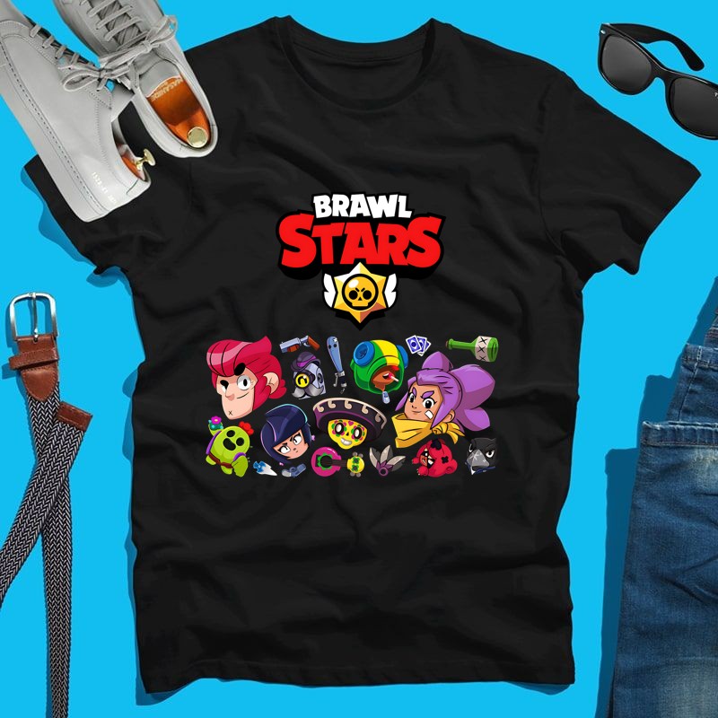 Férfi póló Brawl stars karakterek