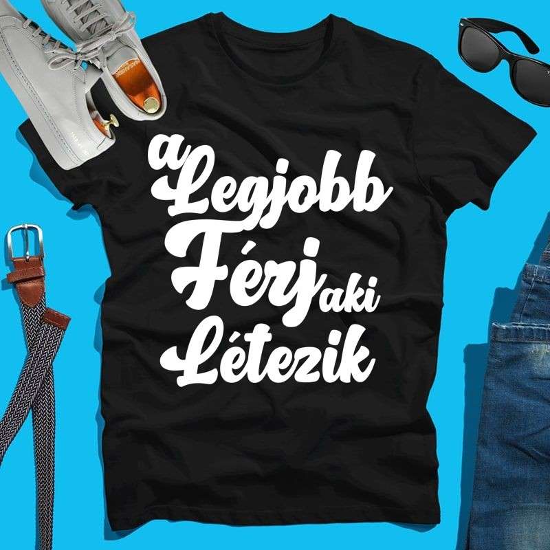 Férfi póló A legjobb férj