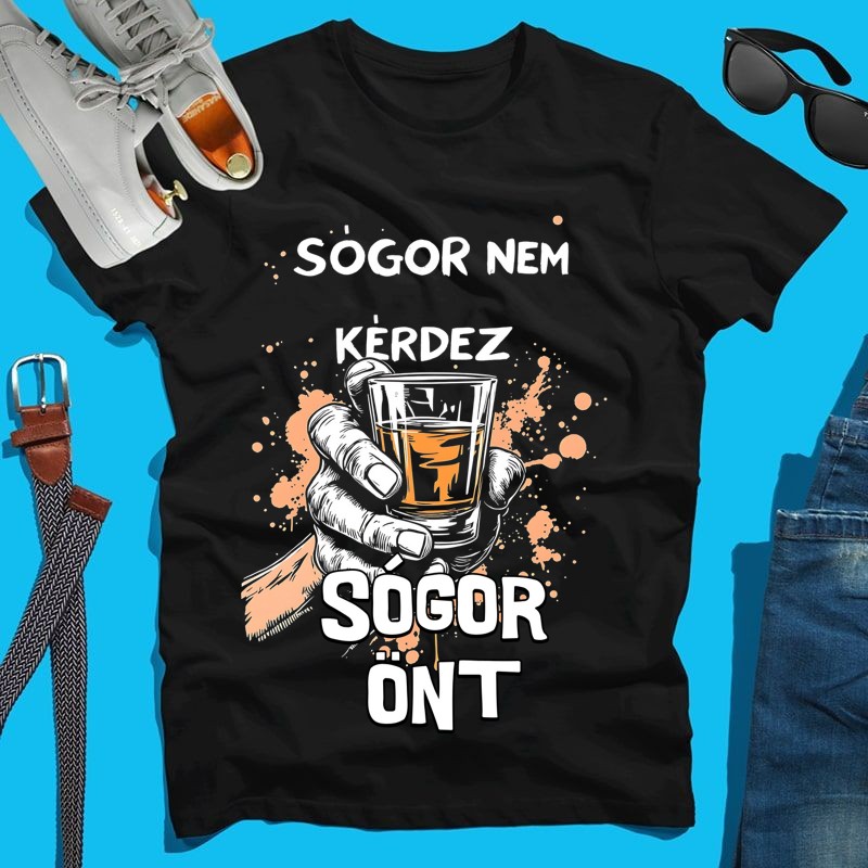 Férfi póló Sógor nem kérdez