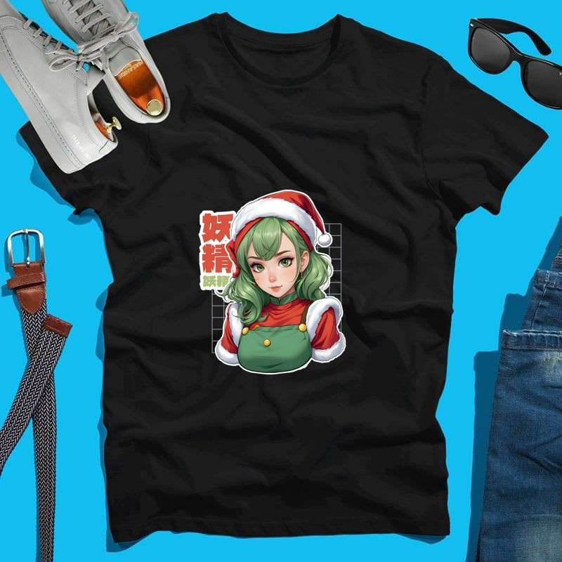 Férfi póló Anime karácsony