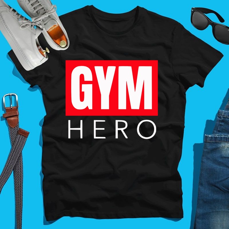 Férfi póló GYM HERO