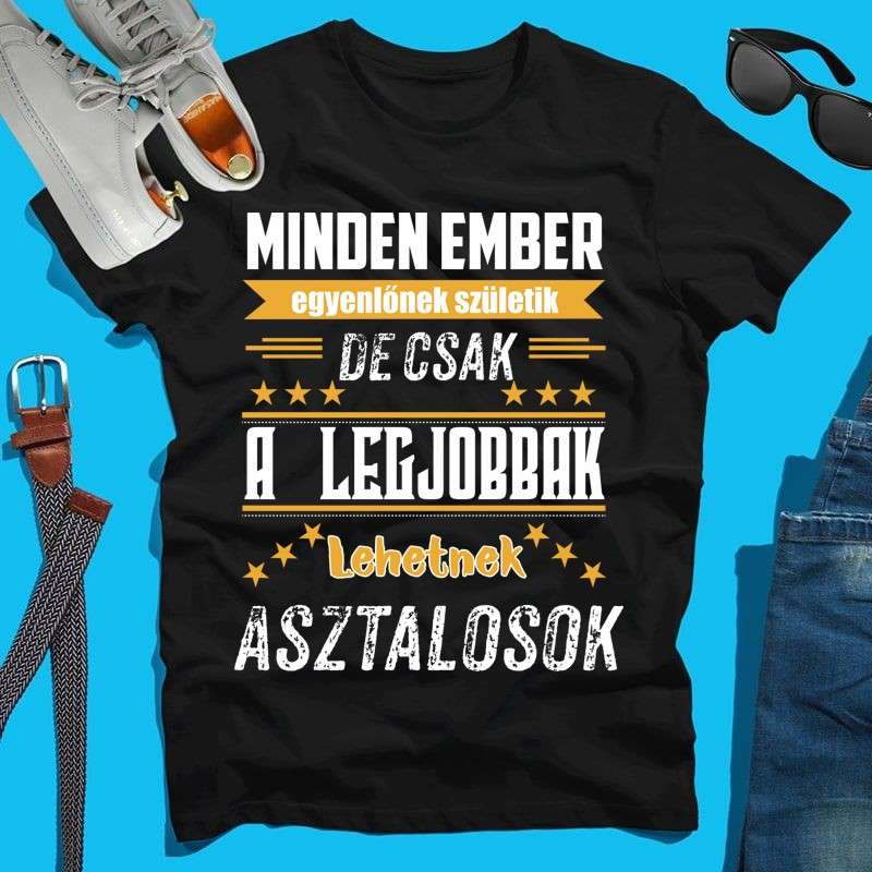 Férfi póló Asztalosok